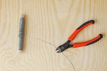 Image showing Cutting nippers