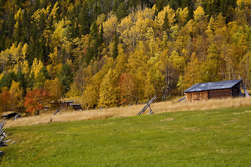 Image showing Landscape in fall