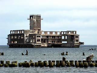 Image showing old torpedo building