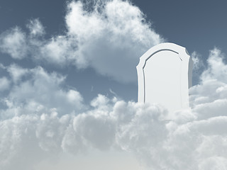 Image showing heavenly grave