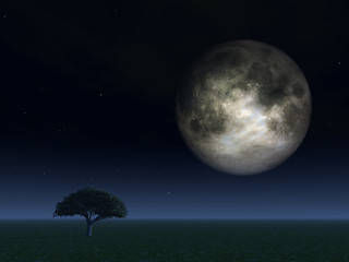 Image showing full moon