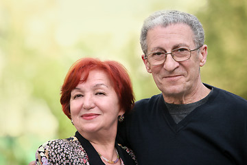 Image showing Mature couple