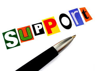 Image showing support