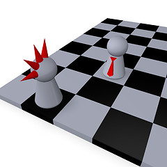 Image showing freak chess