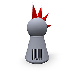 Image showing barcode freak