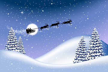 Image showing Christmas background