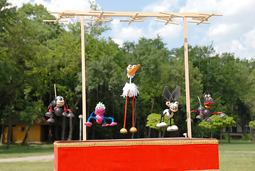 Image showing Puppets animals