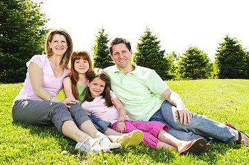 Image showing Happy family