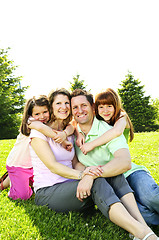 Image showing Happy family