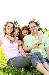 Image showing Happy family