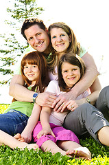 Image showing Happy family