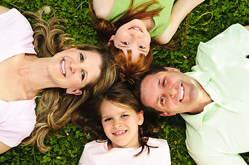 Image showing Happy family