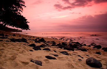 Image showing Equator Beach