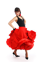 Image showing Flamenco dancer