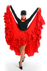 Image showing Flamenco dancer