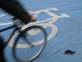 Image showing Cyclist