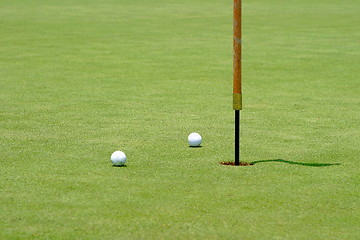 Image showing Golf Pin