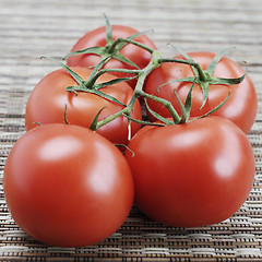 Image showing Fresh tomatos