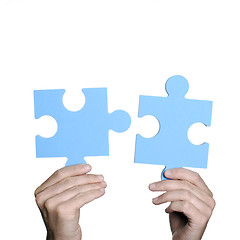 Image showing Pieces of the puzzle