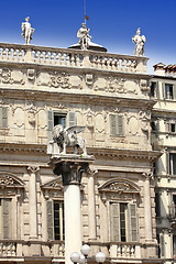 Image showing Leon Alado Piazza delle Erbe in Verona