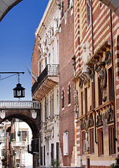 Image showing facade piazza Signoria in Verona, Italy