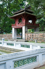 Image showing Van Mieu, Temple of Literature, Hanoi