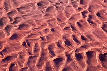 Image showing sand ripples