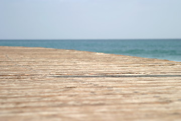 Image showing Beach Walk