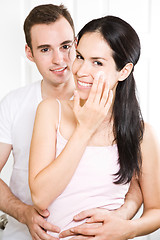 Image showing Couple in the bathroom