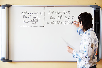 Image showing  Teaching algebra