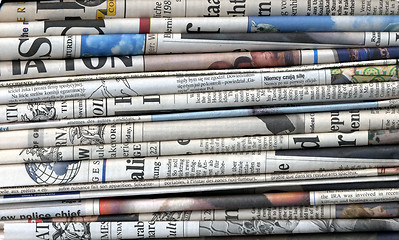 Image showing Newspapers