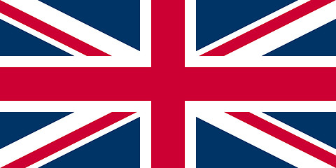 Image showing Union Jack UK flag