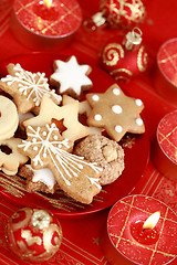 Image showing Delicious Christmas cookies