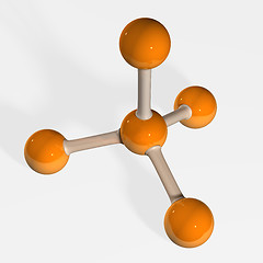 Image showing Molevule Tetrahedron