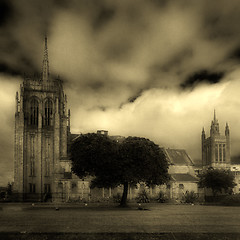 Image showing Marshall's College Building in Aberdeen, Scotland