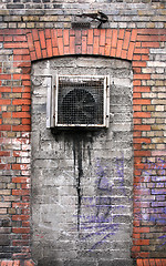Image showing Grungy urban wall