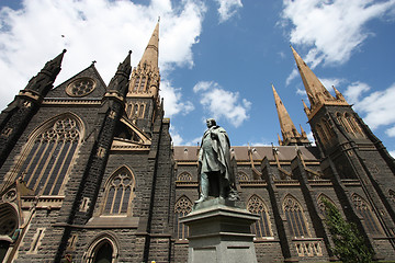 Image showing Melbourne cathedral