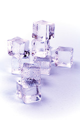 Image showing ice cubes