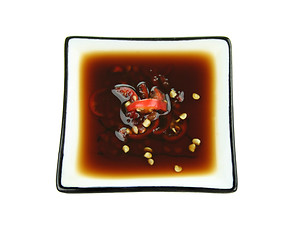 Image showing Soy Sauce With Chillies