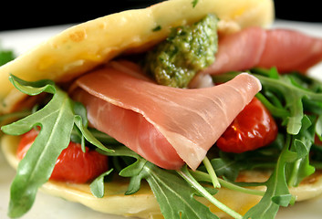 Image showing Corn Fritters With Prosciutto 4