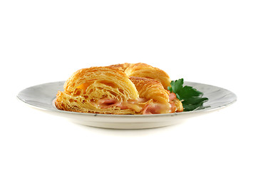 Image showing Melted Cheese Croissant 3