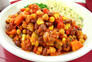 Image showing Hotpot With Couscous