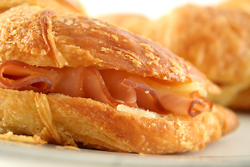 Image showing Melted Cheese Croissant 4