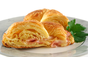 Image showing Melted Cheese Croissant 6