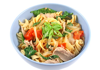 Image showing Spiral Pasta With Tuna