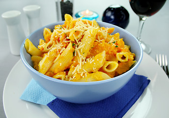 Image showing Butternut Penne Pasta