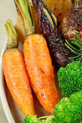 Image showing Carrot, Beetroot And Broccoli
