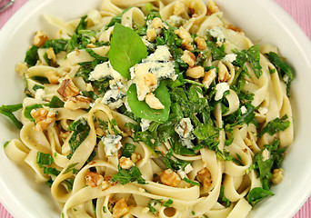 Image showing Spinach Fettucini