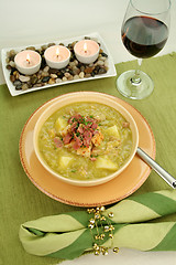 Image showing Pea And Ham Soup