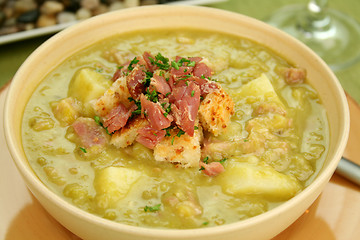 Image showing Pea And Ham Soup